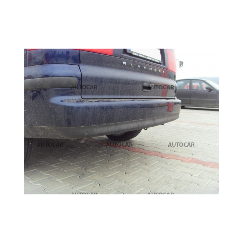 Ťažné zariadenie pre Seat ALHAMBRA - odnímateľný vertikálny bajonetový systém