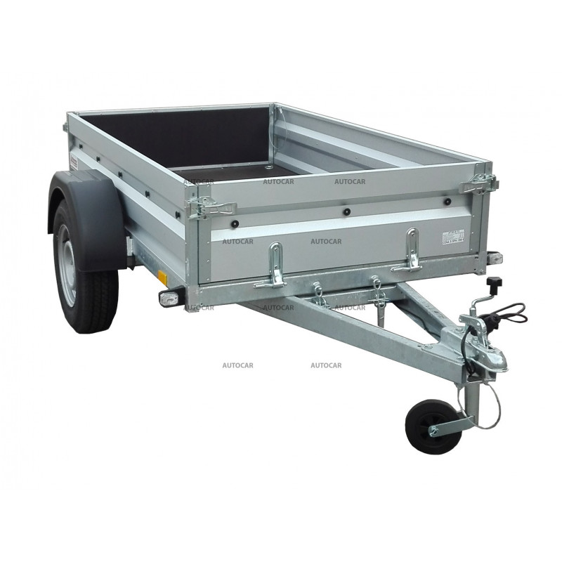 Sklopný prívesný vozík Autocar  725 - posilnená náprava 1,3t